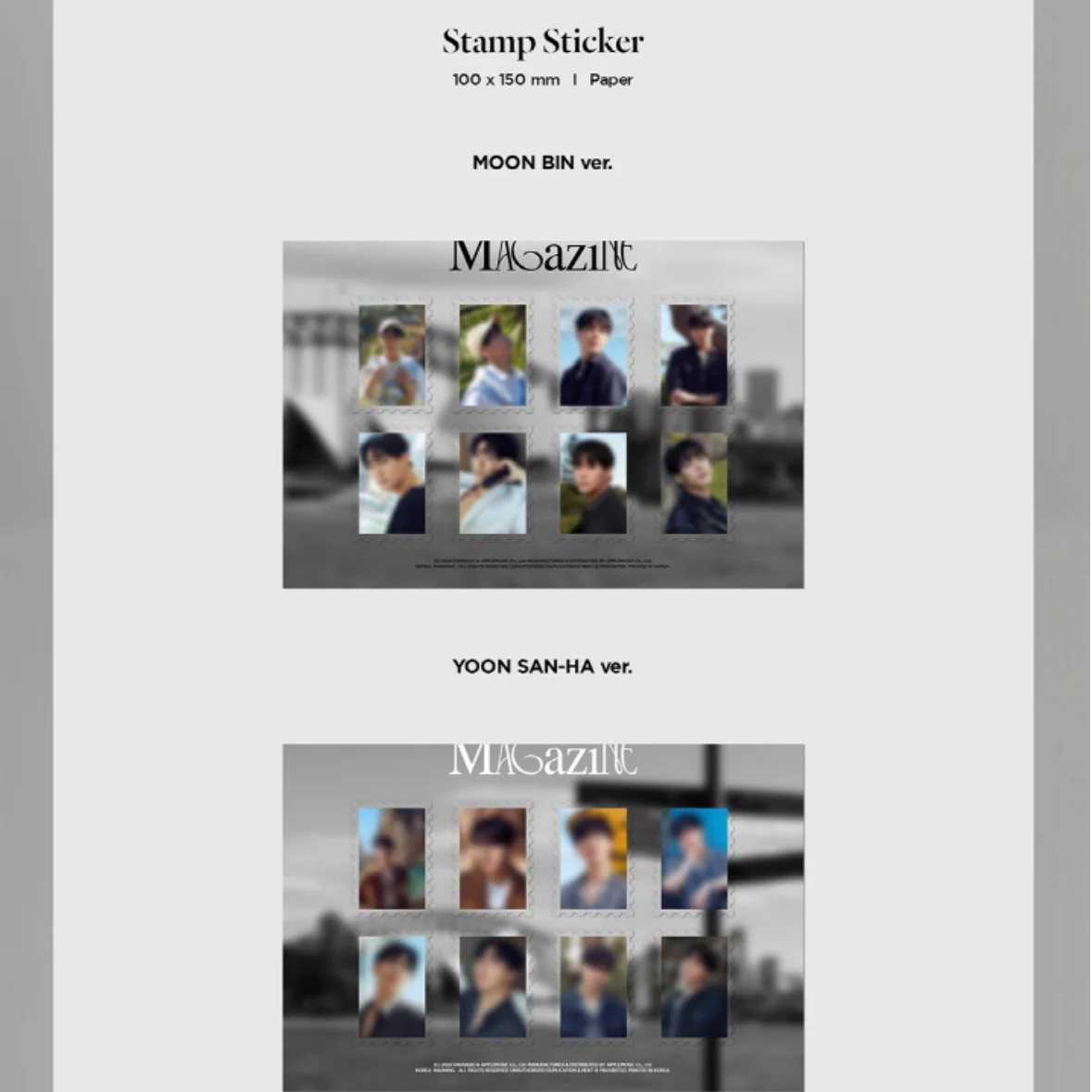 MOONBIN & SANHA (ASTRO) - 2022 OFFICIAL PHOTO BOOK [MAGAZINE] (3 VERSIONS) - Image 15