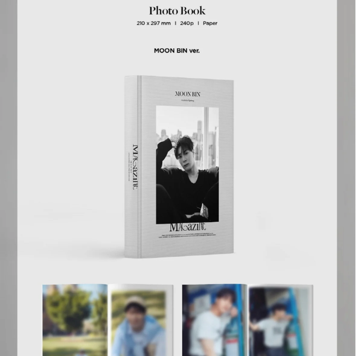 MOONBIN & SANHA (ASTRO) - 2022 OFFICIAL PHOTO BOOK [MAGAZINE] (3 VERSIONS) - Image 3