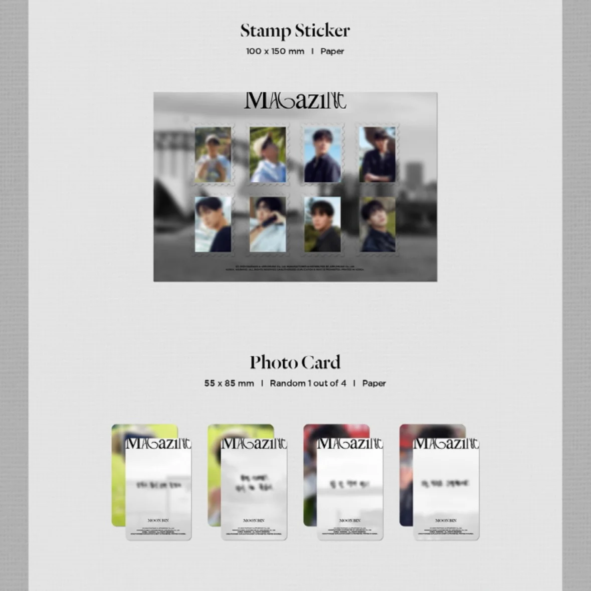 MOONBIN & SANHA (ASTRO) - 2022 OFFICIAL PHOTO BOOK [MAGAZINE] (3 VERSIONS) - Image 5