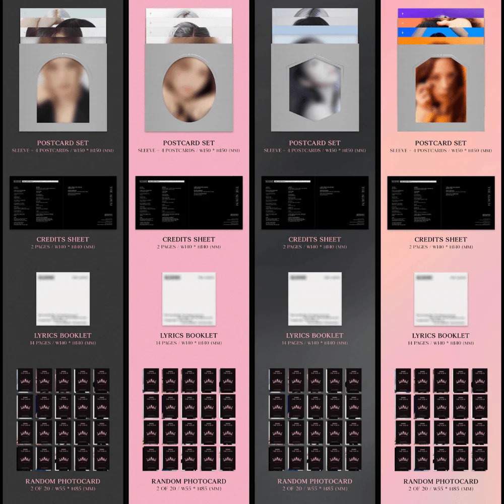 BLACKPINK - 1ST FULL ALBUM [THE ALBUM] (4 VERSIONS) - Image 3