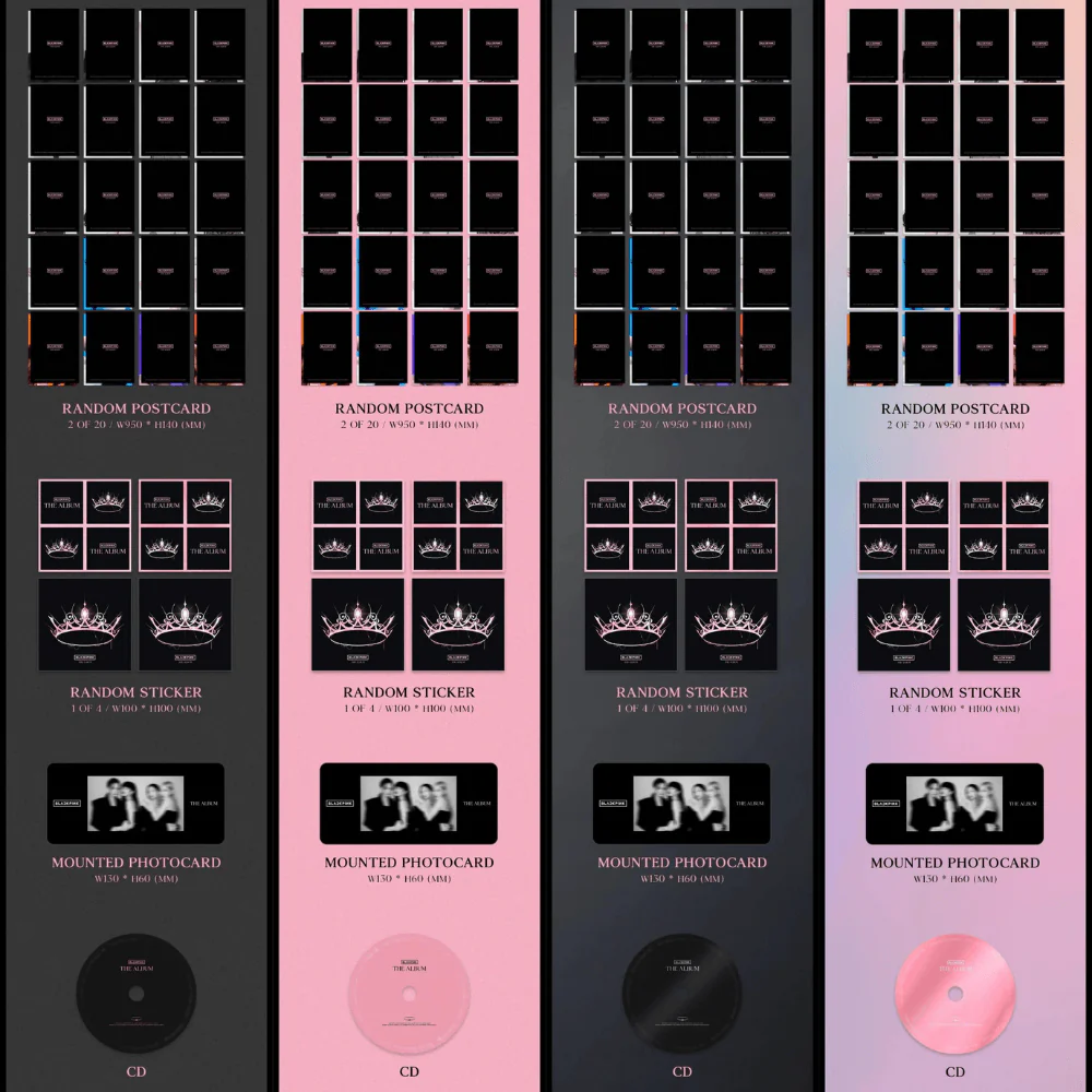 BLACKPINK - 1ST FULL ALBUM [THE ALBUM] (4 VERSIONS) - Image 4