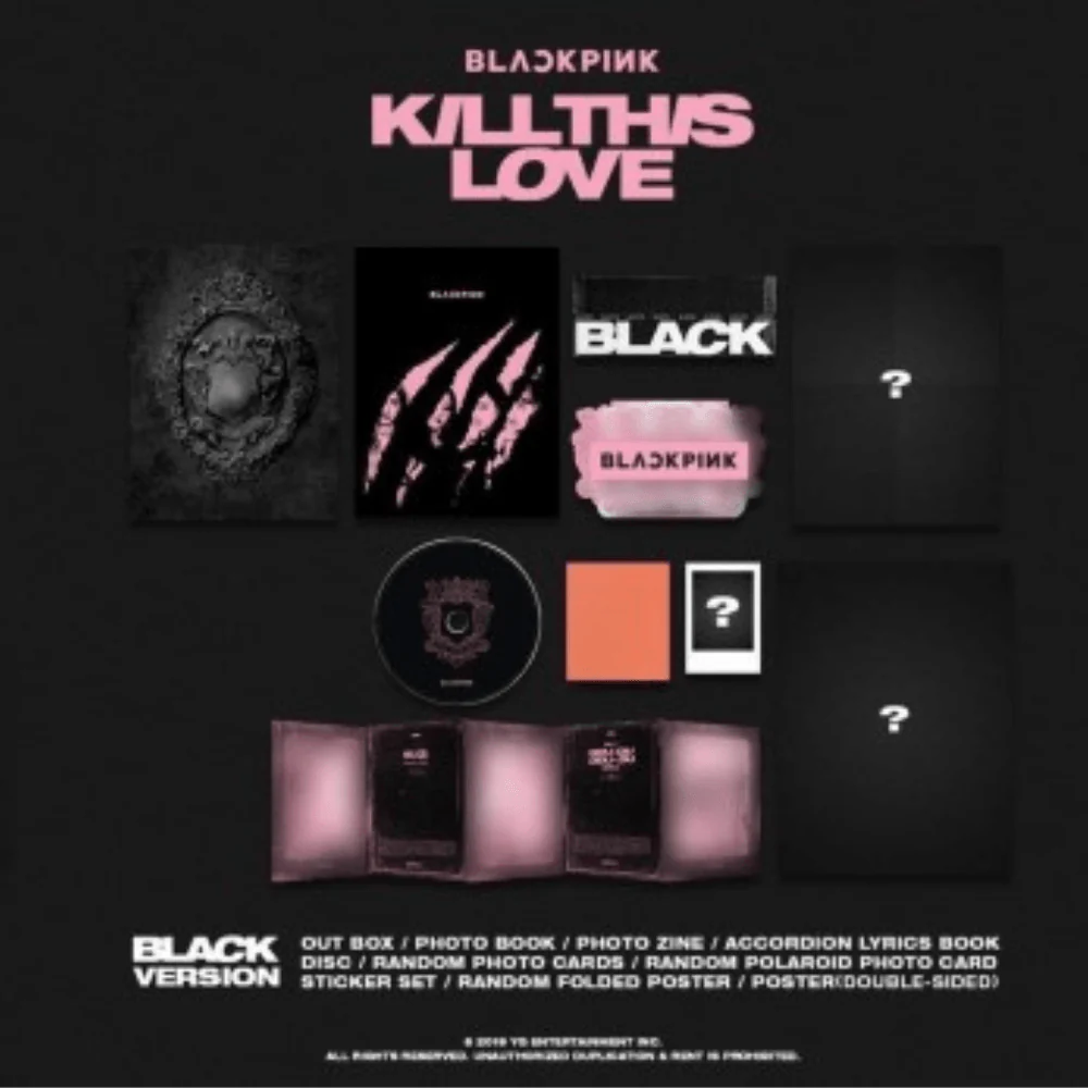 BLACKPINK - KILL THIS LOVE (2ND MINI ALBUM) (2 VERSIONS) - Image 3
