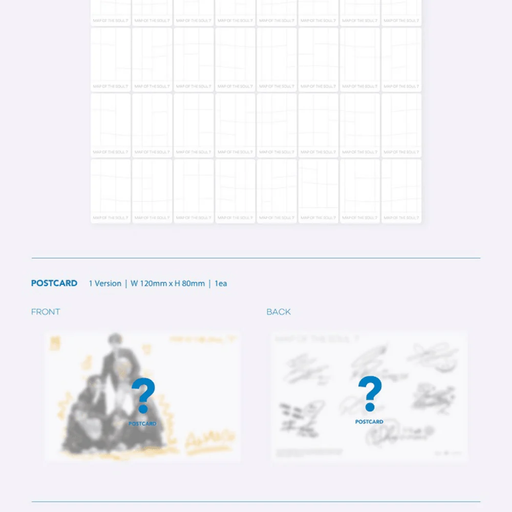 BTS - MAP OF THE SOUL: 7  (4 VERSIONS) - Image 5