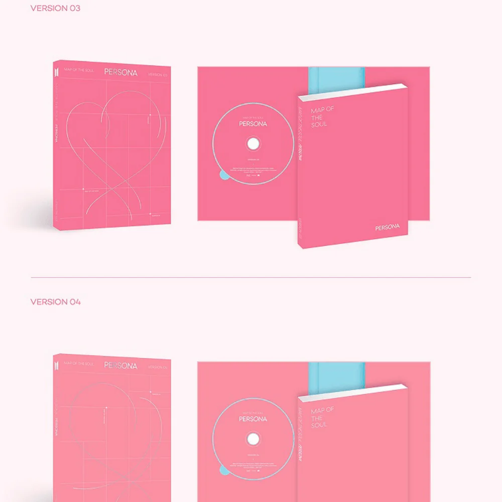 BTS - MAP OF THE SOUL : PERSONA (4 VERSIONS) - Image 4