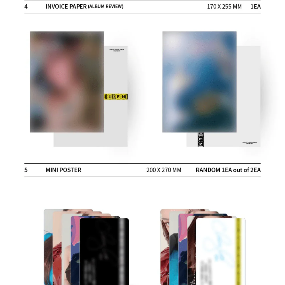 CHUNG HA - QUERENCIA (1ST STUDIO ALBUM) - Image 4