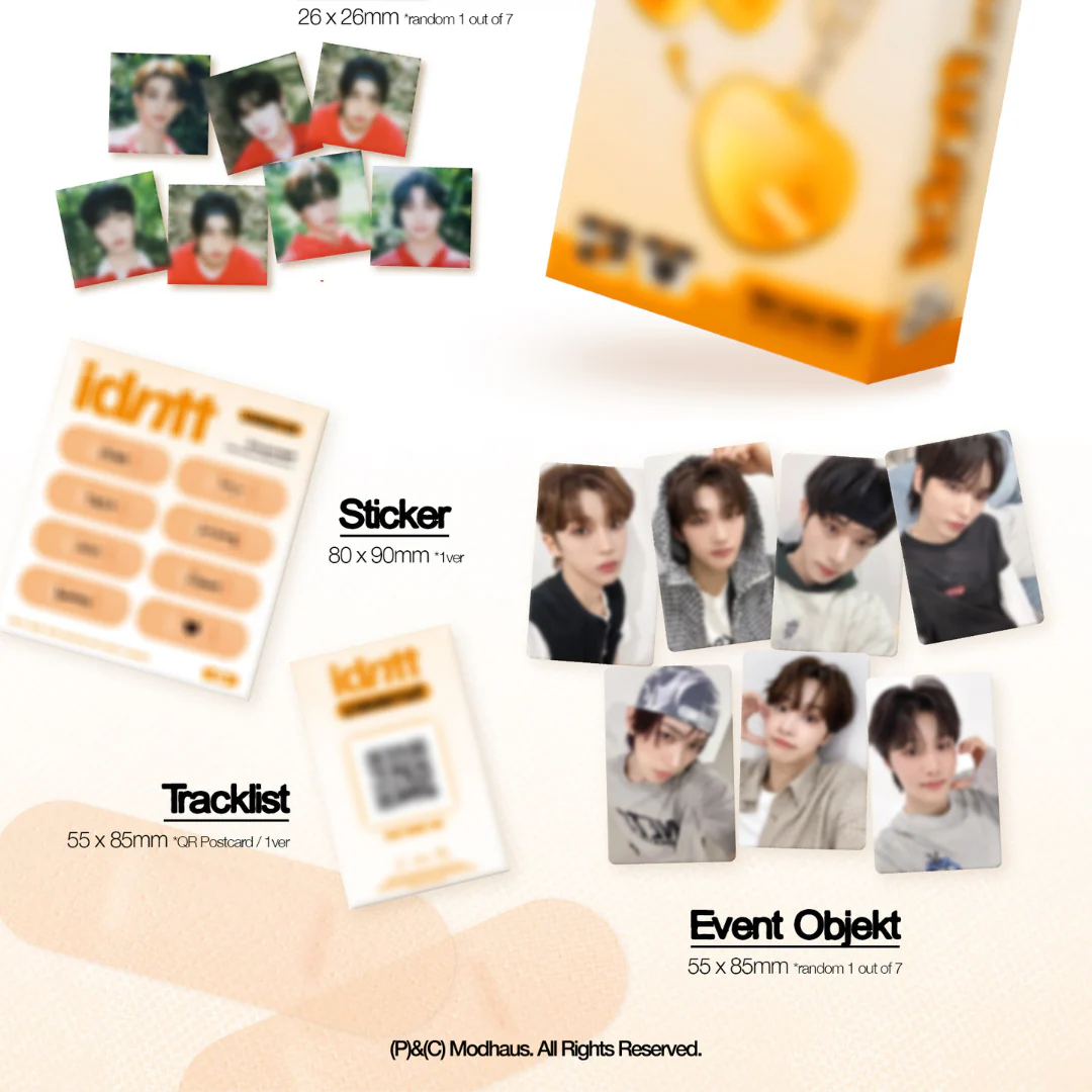 IDNTT - MINI ALBUM [UNEVERMET] (HURT HEART VER.) - Image 3