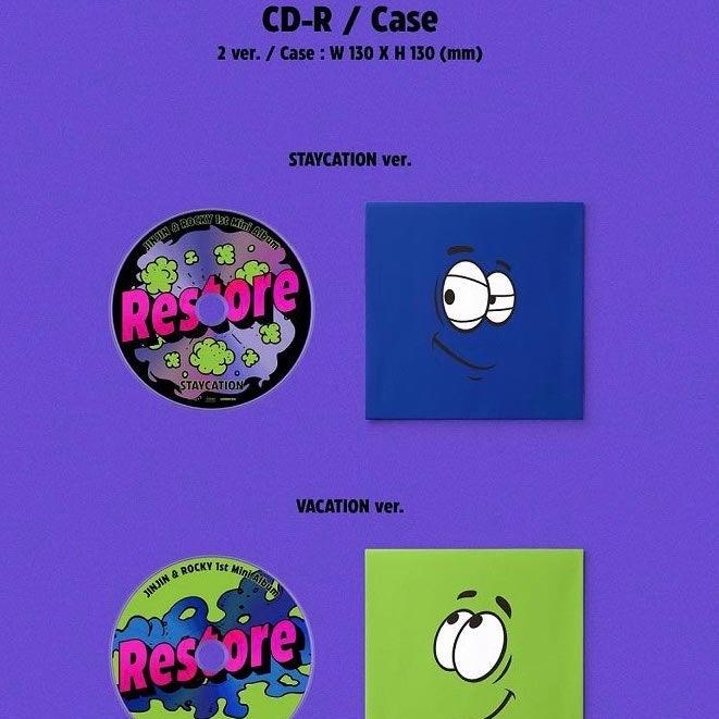 JINJIN & ROCKY (ASTRO) - RESTORE (1ST MINI ALBUM) (2 VERSIONS) - Image 3