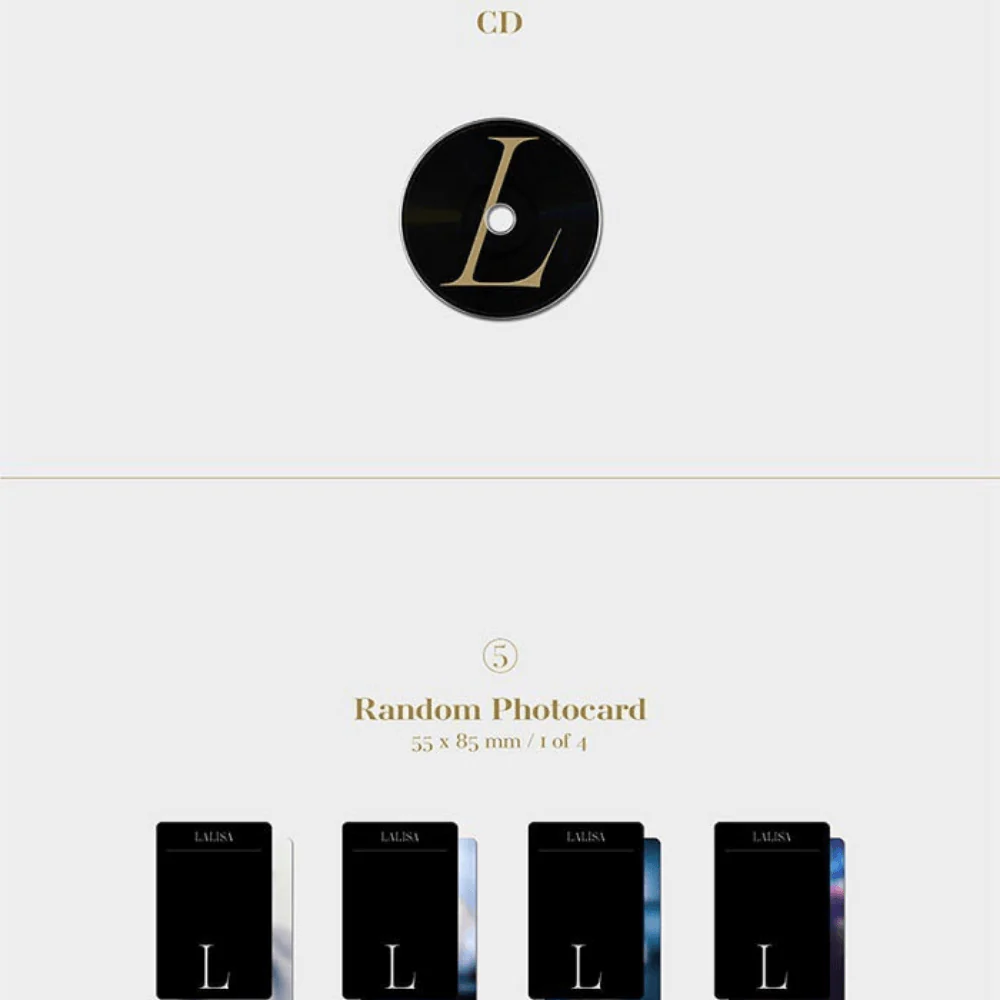 LISA - LISA FIRST SINGLE ALBUM LALISA (2 VERSIONS) - Image 4