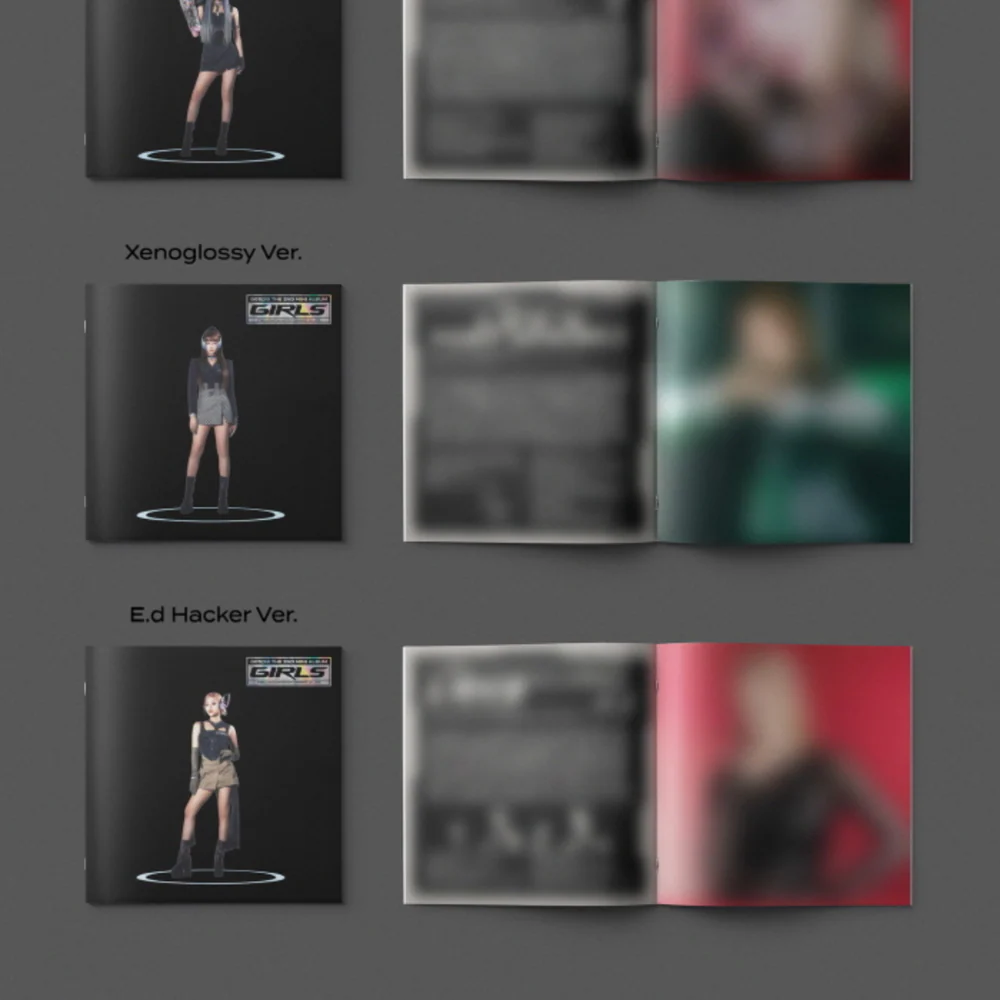 AESPA - GIRLS (2ND MINI ALBUM) DIGIPACK VER. (5 VERSIONS) - Image 9