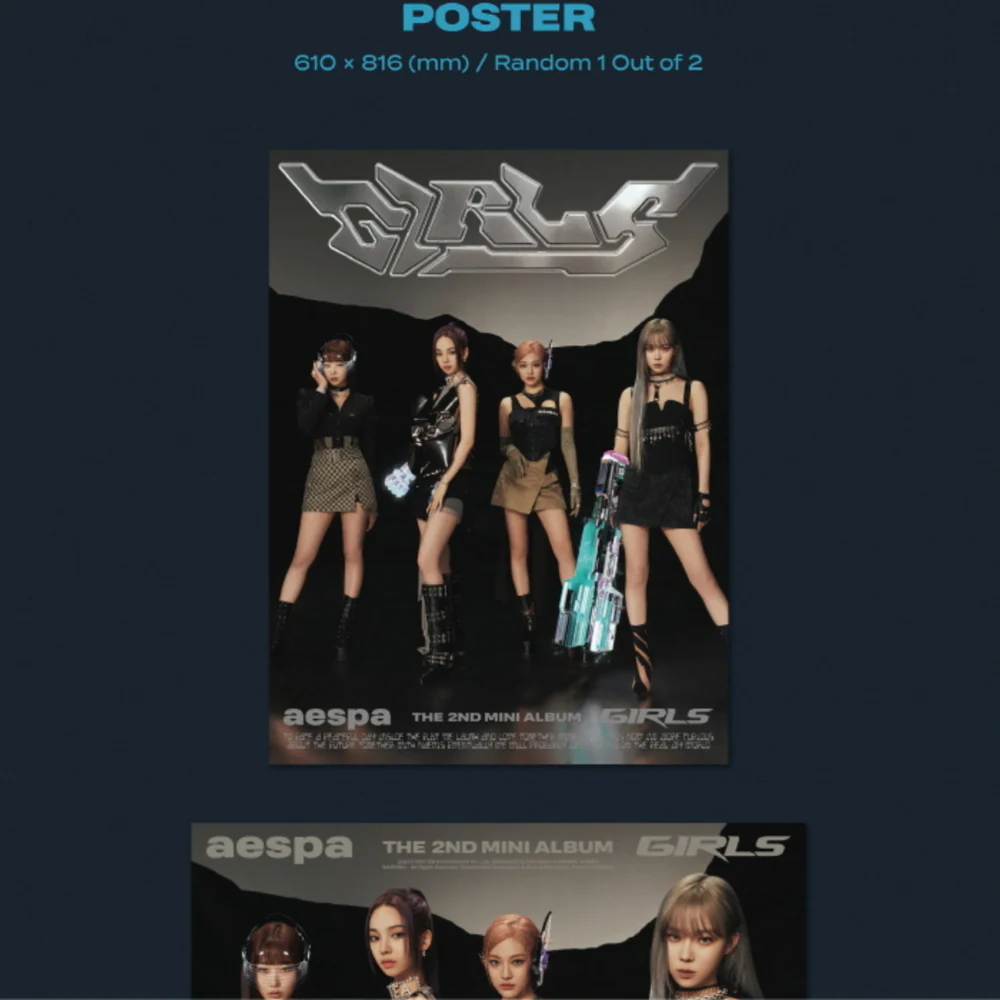 AESPA - GIRLS (2ND MINI ALBUM) (2 VERSIONS) - Image 9