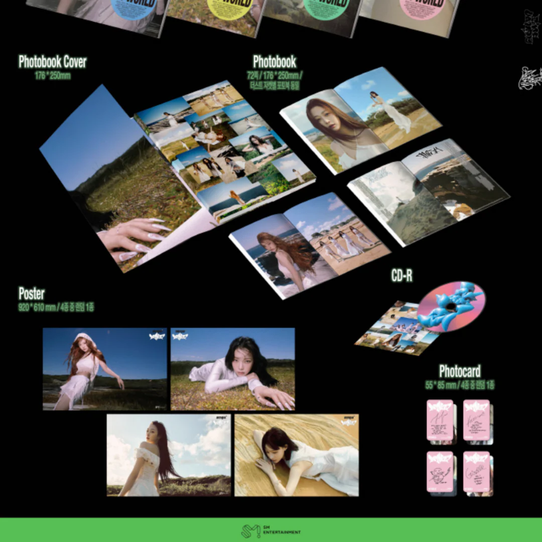 AESPA - MY WORLD (3RD MINI ALBUM) [INTRO VER.] (4 VERSIONS) - Image 3