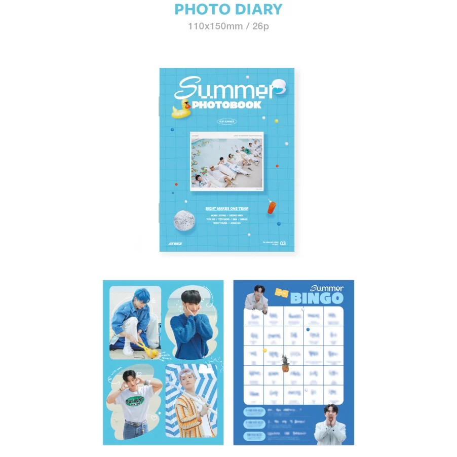 ATEEZ 2023 SUMMER PHOTOBOOK - Image 4