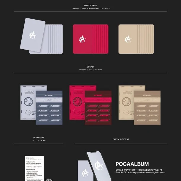 ATEEZ - GOLDEN HOUR : PART 2 (POCA VERSIONS) (3 VERSIONS) - Image 4