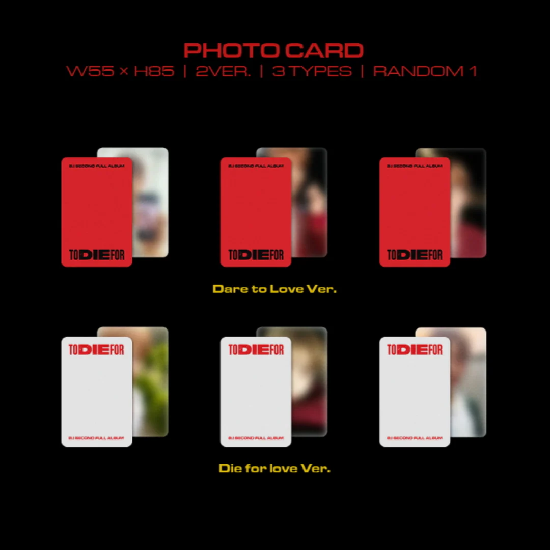 B.I - 2ND FULL ALBUM [TO DIE FOR] (2 VERSIONS) - Image 7
