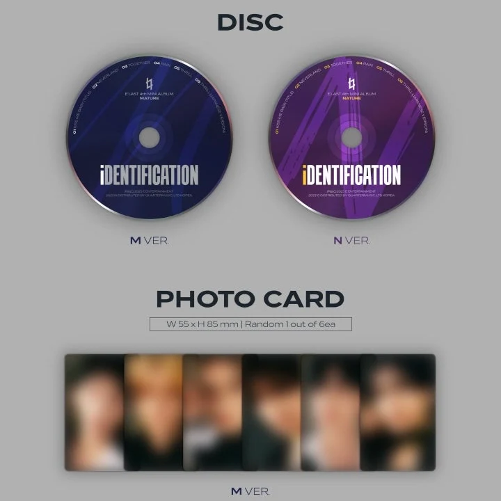 E'LAST - IDENTIFICATION (4TH MINI ALBUM) (2 VERSIONS) - Image 5