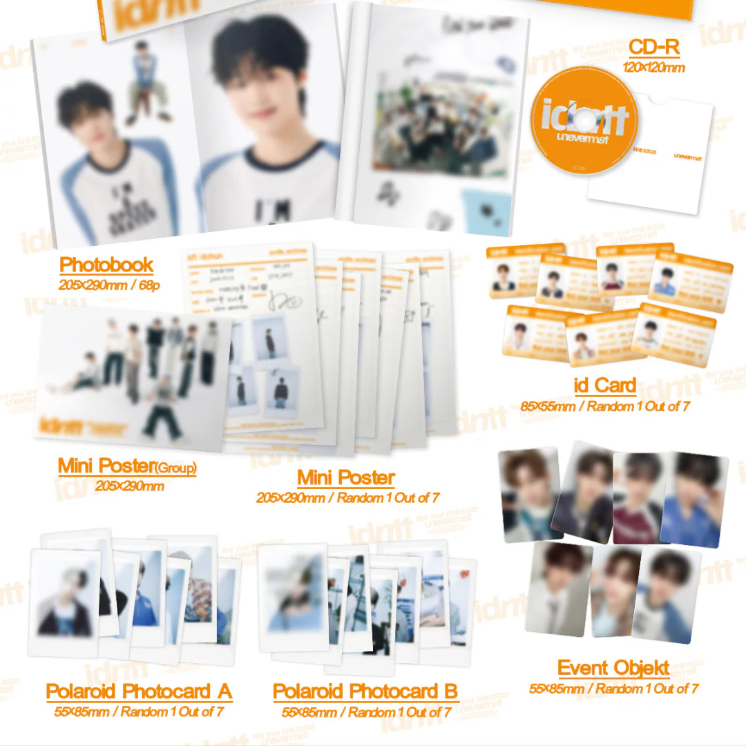 IDNTT - MINI ALBUM [UNEVERMET] (2 VERSIONS) - Image 3