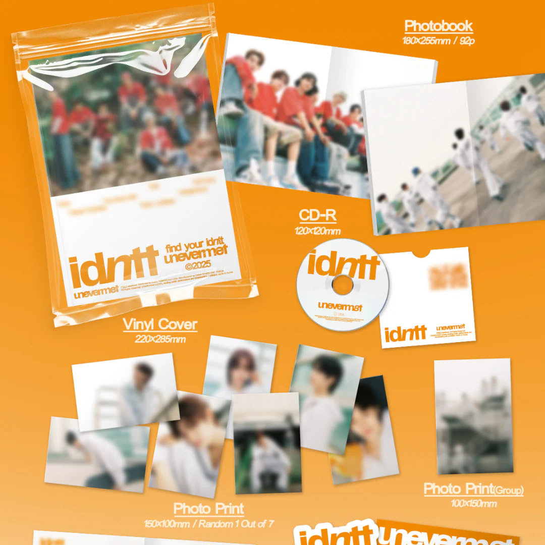 IDNTT - MINI ALBUM [UNEVERMET] (2 VERSIONS) - Image 4