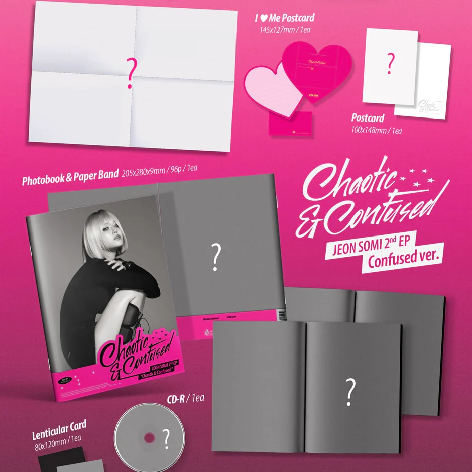 JEON SOMI - 2ND EP ALBUM [CHAOTIC & CONFUSED] (2 VERSIONS) - Image 3
