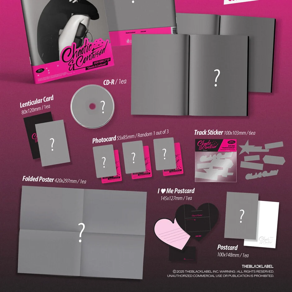 JEON SOMI - 2ND EP ALBUM [CHAOTIC & CONFUSED] (2 VERSIONS) - Image 4