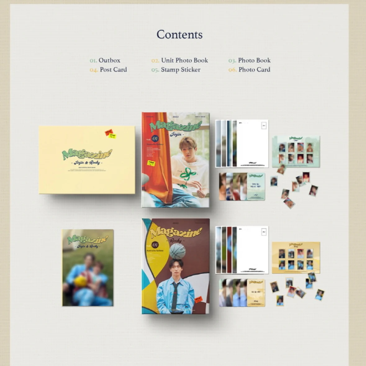 JINJIN & ROCKY (ASTRO) - 2022 OFFICIAL PHOTO BOOK [MAGAZINE] (3 VERSIONS) - Image 11