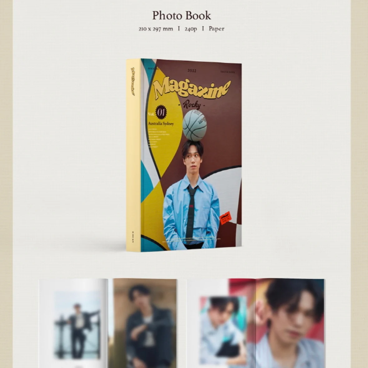 JINJIN & ROCKY (ASTRO) - 2022 OFFICIAL PHOTO BOOK [MAGAZINE] (3 VERSIONS) - Image 3