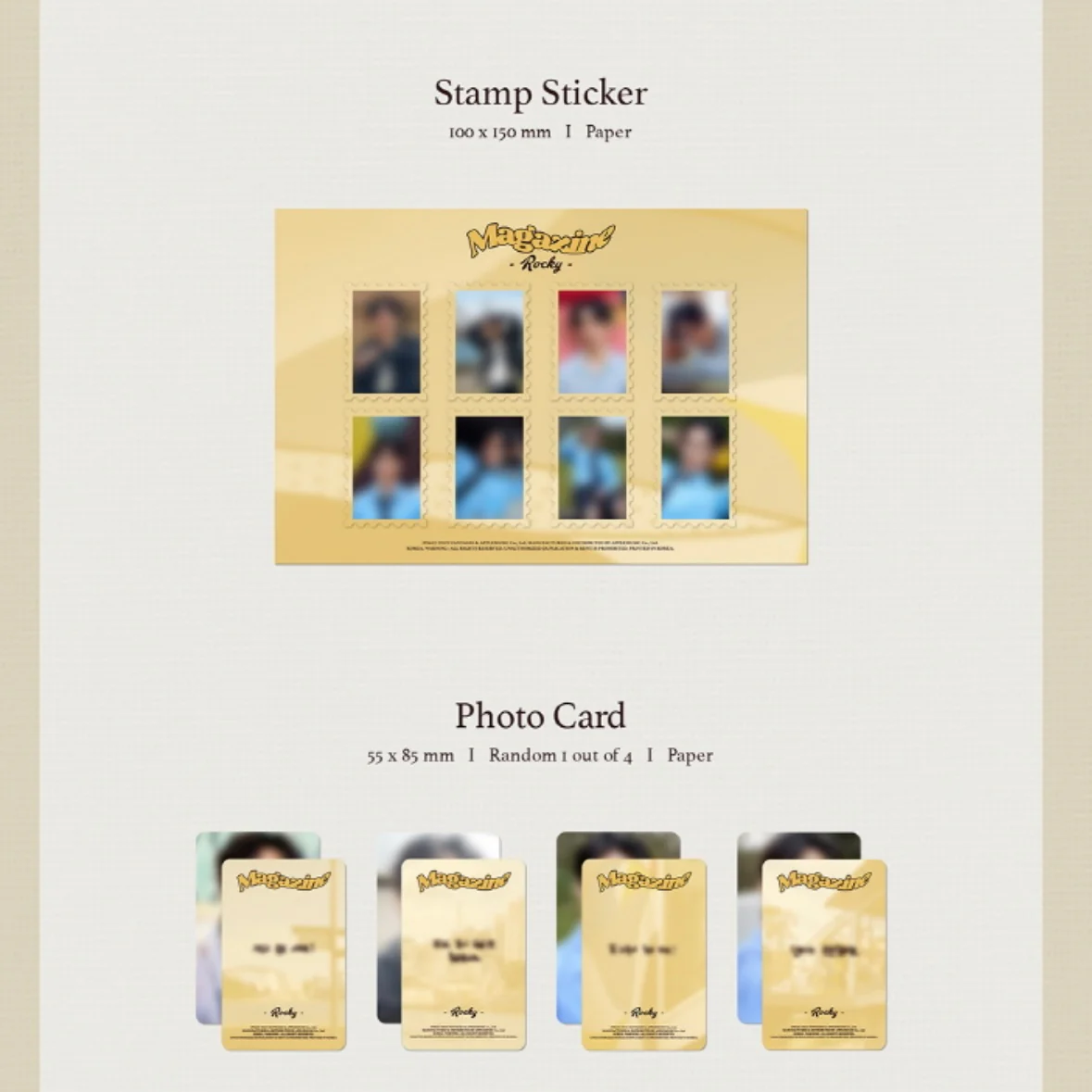 JINJIN & ROCKY (ASTRO) - 2022 OFFICIAL PHOTO BOOK [MAGAZINE] (3 VERSIONS) - Image 5