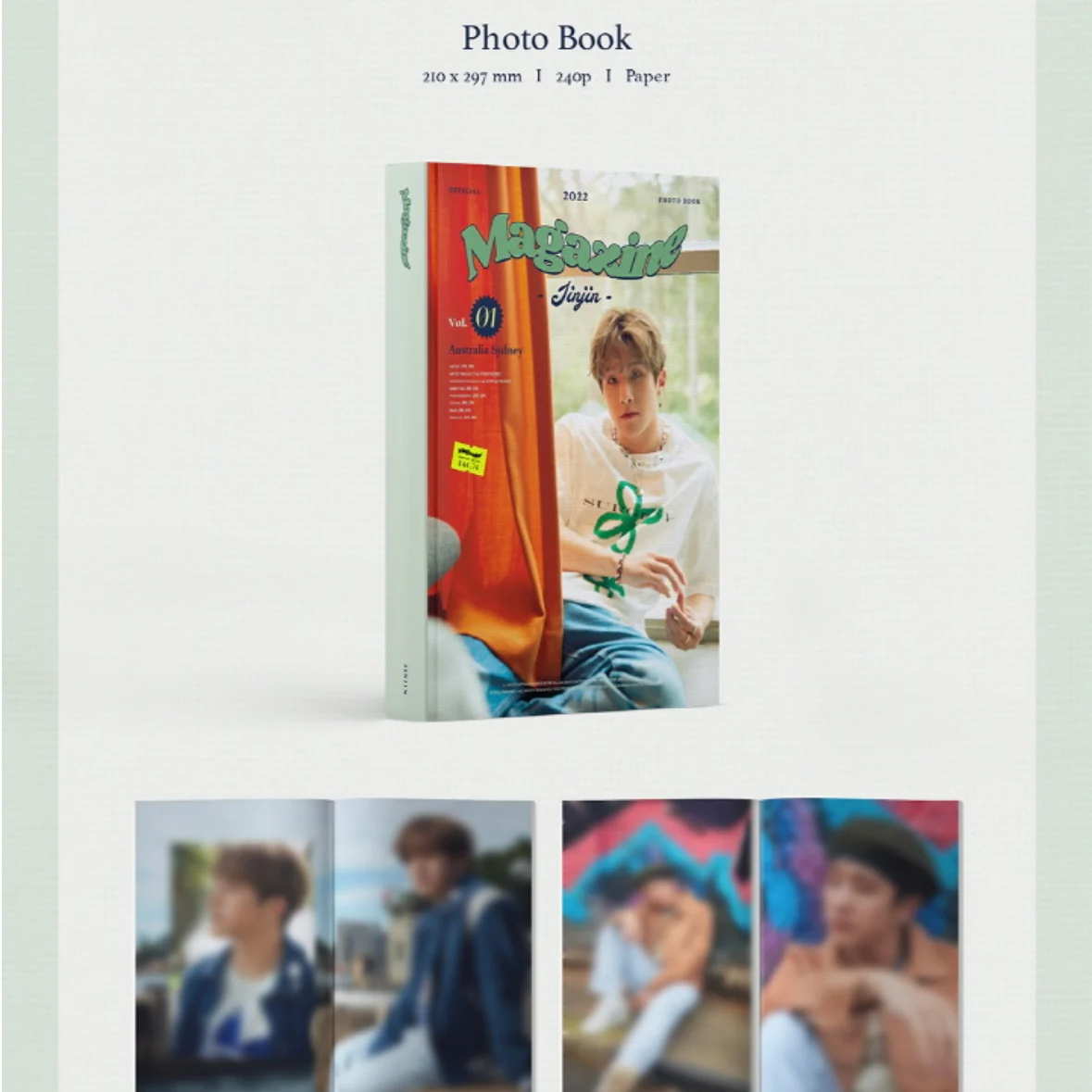 JINJIN & ROCKY (ASTRO) - 2022 OFFICIAL PHOTO BOOK [MAGAZINE] (3 VERSIONS) - Image 7