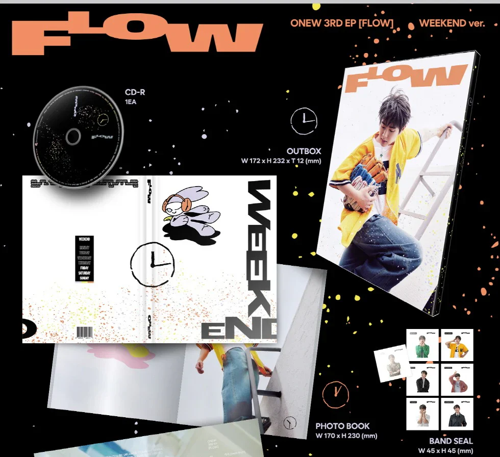 ONEW - 3RD MINI ALBUM [FLOW] (2 VERSIONS) - Image 4