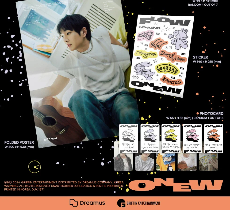 ONEW - 3RD MINI ALBUM [FLOW] (2 VERSIONS) - Image 5