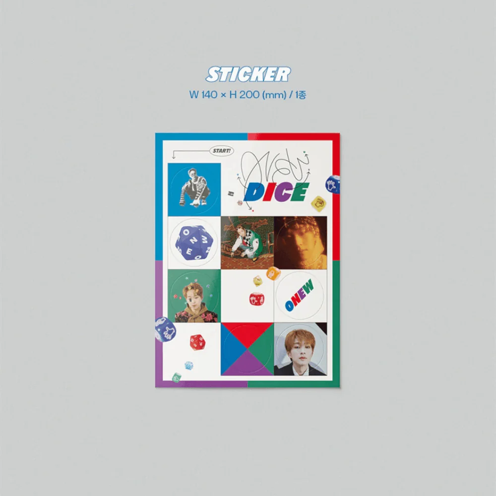 ONEW - DICE (2ND MINI ALBUM) PHOTO BOOK VER. (2 VERSIONS) - Image 4