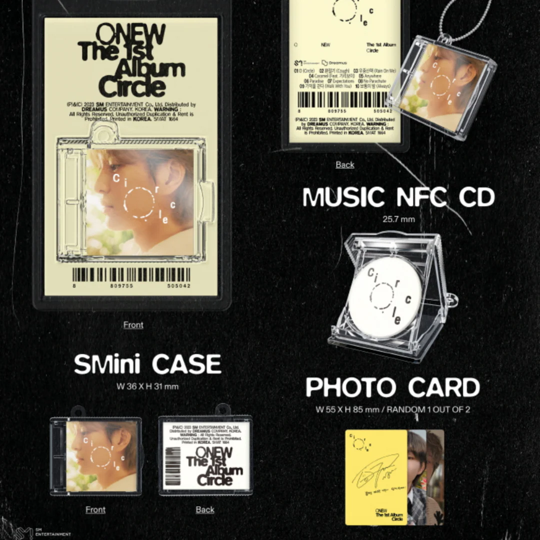 ONEW - VOL.1 [CIRCLE] (SMINI VER.) (SMART ALBUM) - Image 3