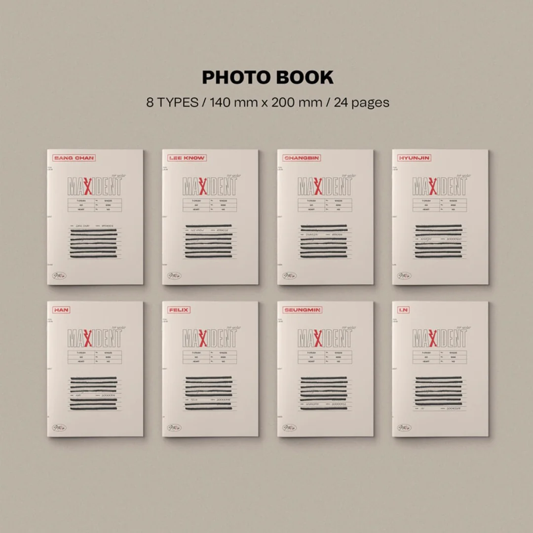 STRAY KIDS - MAXIDENT (CASE VER.) (8 VERSIONS) - Image 4