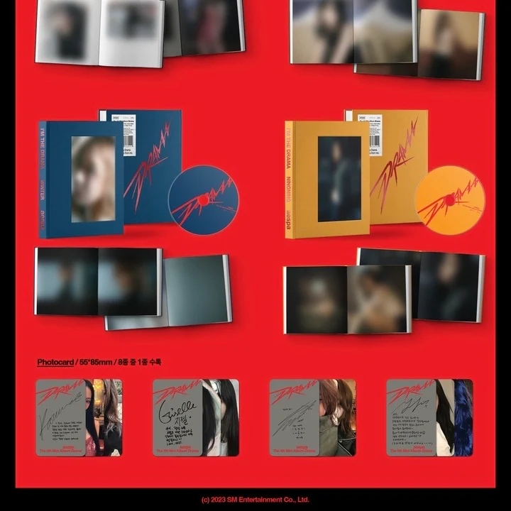 AESPA - 4TH MINI ALBUM [DRAMA] (SEQUENCE VER.) (4 VERSIONS) - Image 3