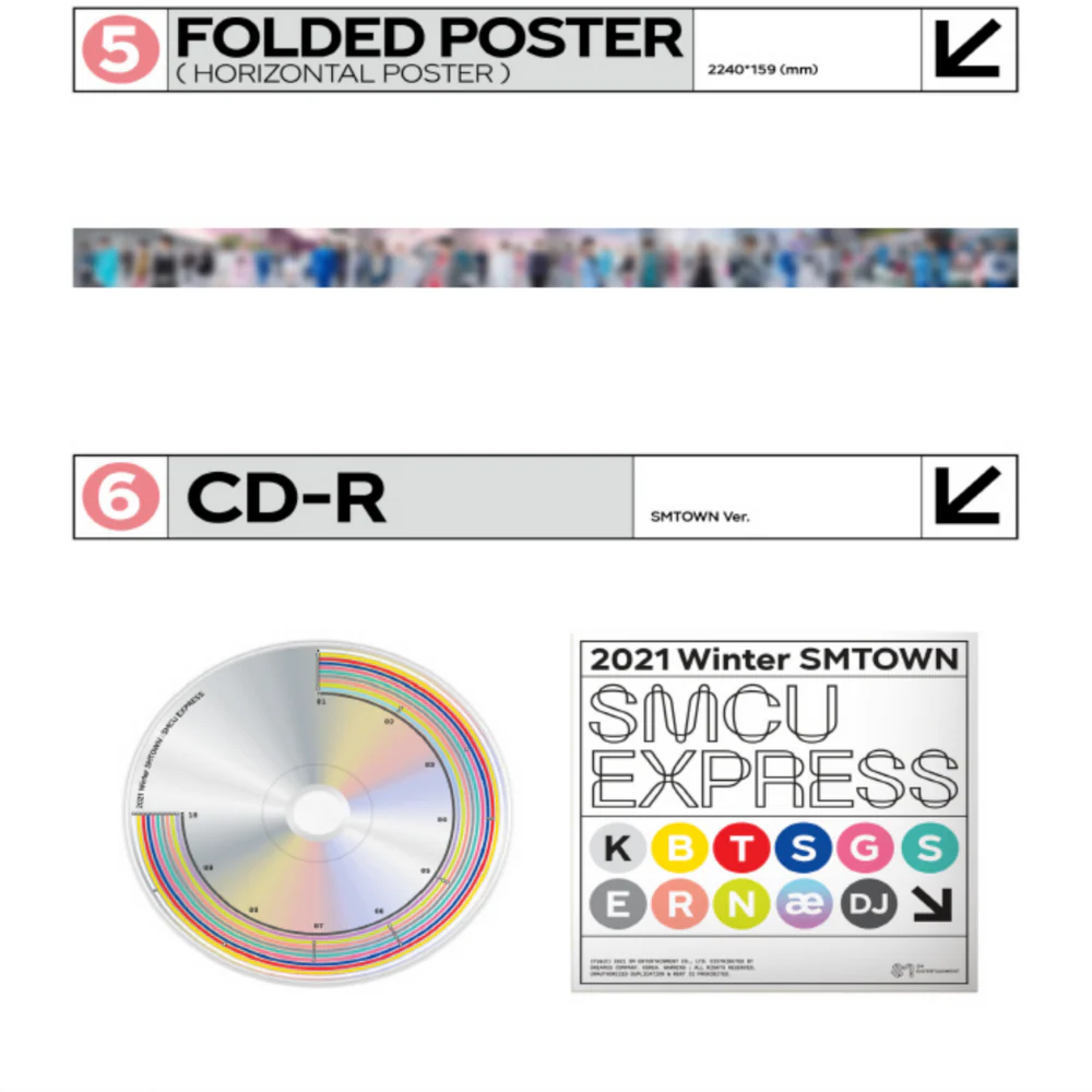 SMTOWN - 2021 WINTER SMTOWN : SMCU EXPRESS (SMTOWN VER.) - Image 6