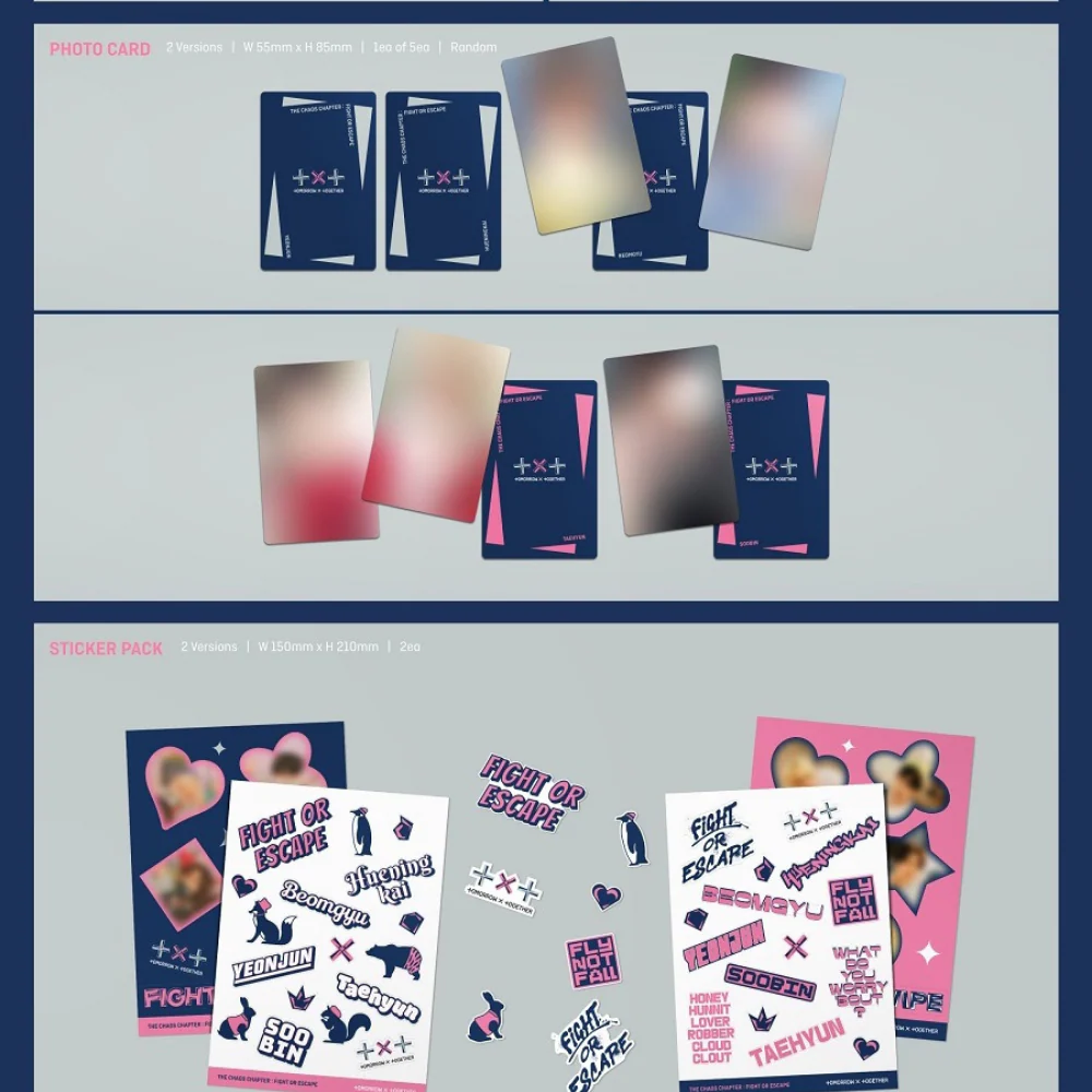 TOMORROW X TOGETHER (TXT) - CHAOS CHAPTER : FIGHT OR ESCAPE (2 VERSIONS) - Image 3